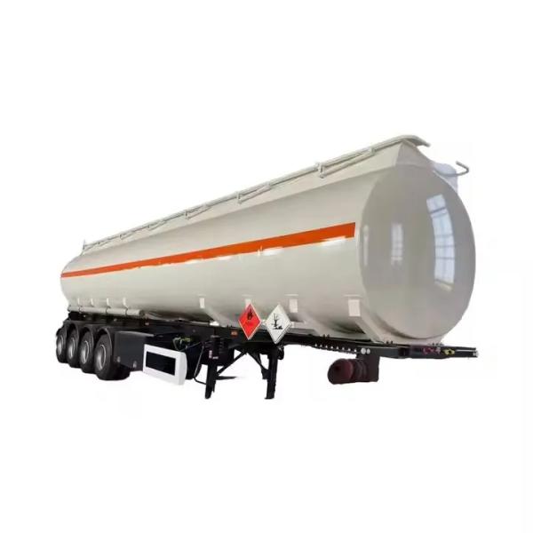 Heavy-Duty 12R20 Tyres With JOST 2"/3.5" Bolted Type Tank Truck Semi-Trailer,
