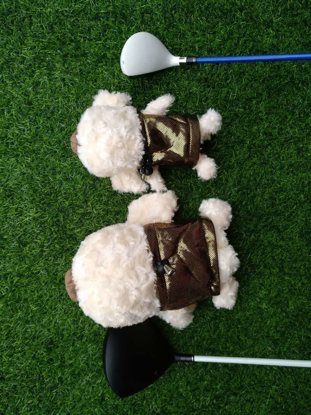 golf head cover , dog head cover , animal head cover , plush head cover , driver head cover