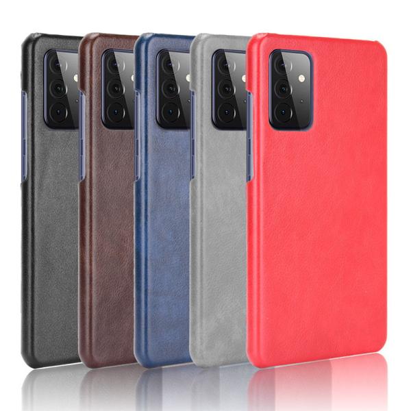 Vintage Leather Back Cover , Anti Scratch Cell Phone Protective Cover Half