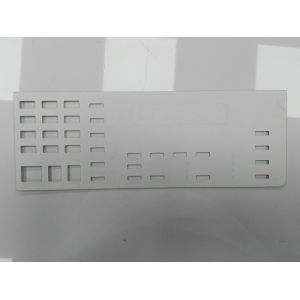 Custom PET Polyester Graphic Overlay With Rectangular Window , Touch Keys