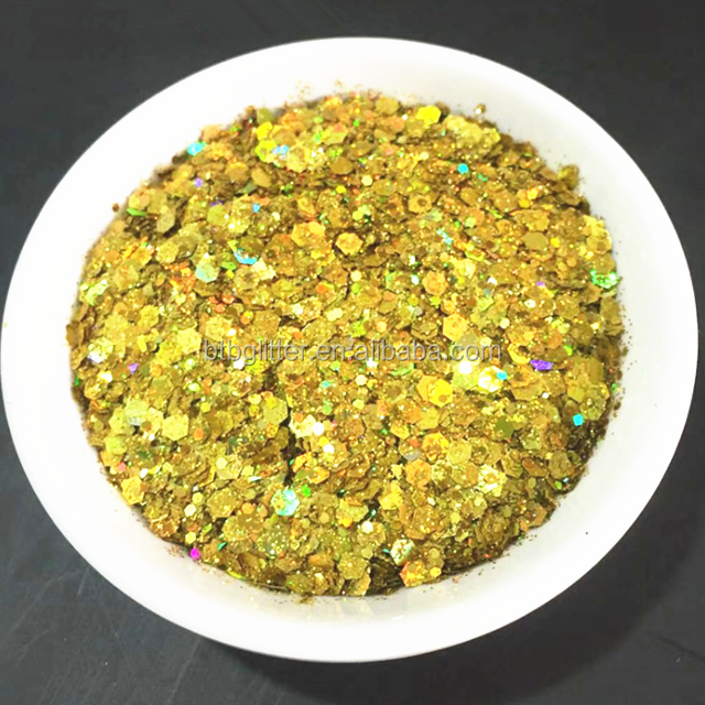 Thousand Choices Offered Glitter Shape Chunky Glitter 1 Kilo of Each Glitter for Christmas Celebration