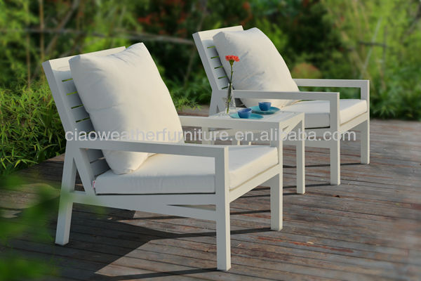 Versatile Garden Table and Relax Chair Outdoor Furniture Set for Patio
