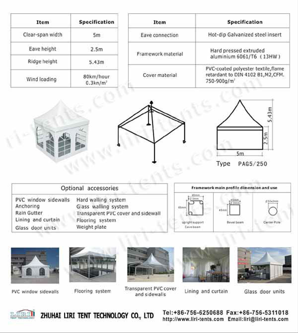 Economical Outdoor Church 5*5m Canopy Tents Sale In Africa