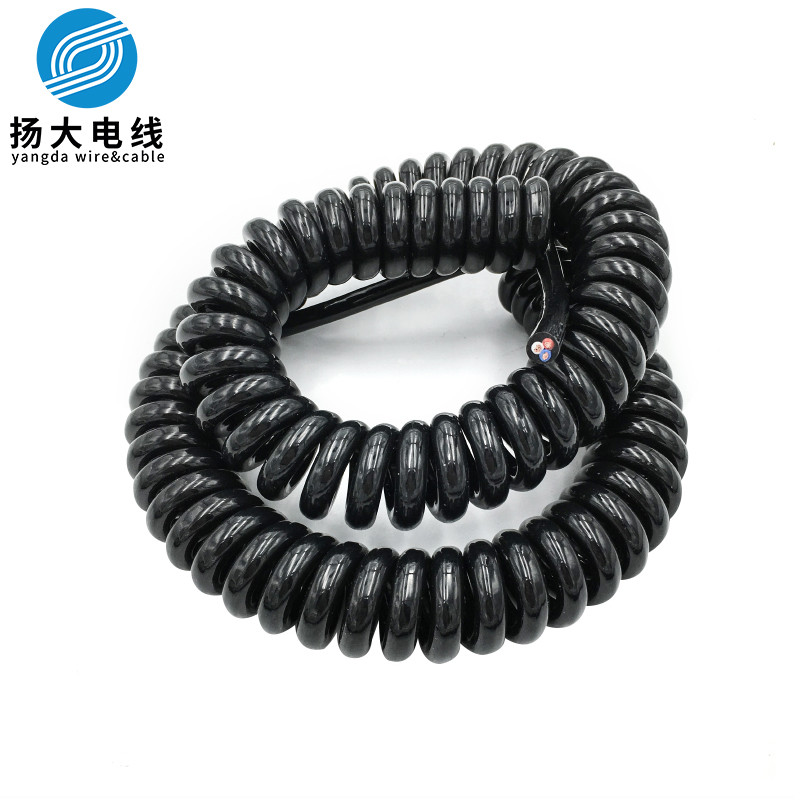 Multiple Conductor Spiral Wire Coil PVC SR - PVC Insulation Material
