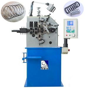 Blue Compression Spring Machine / 380V 50HZ Coil Spring Manufacturing Machine