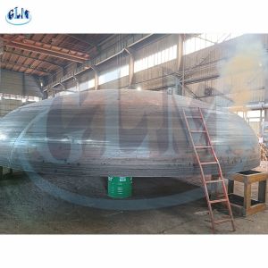  6500mm Diameter Ellipsoidal Dished End With 10% Reduction Ratio Manufactures