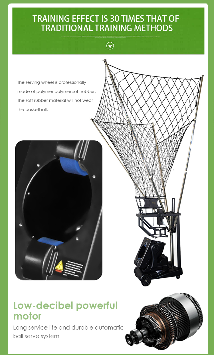 Cable Connected Basketball Shot Trainer Machine For Indoor Outdoor Gym Usage