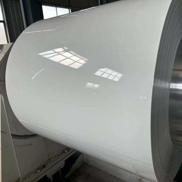 11-18 Inches Corrosion Resistant White Color Coated Aluminum Gutter Coil For