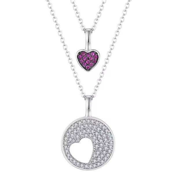 YASVITTI Wholesale Rhodium Plated 925 Sterling Silver Zircon Jewelry Customized