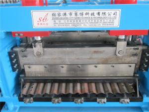 China Galvanized Steel Curving Machine / Silo Roll Forming Machine by Gear Box Main Power 110KW on sale