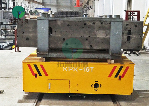 Self Propelled Heavy Load Material Transfer Platform Multidirectional Transporter With Lifting Deck
