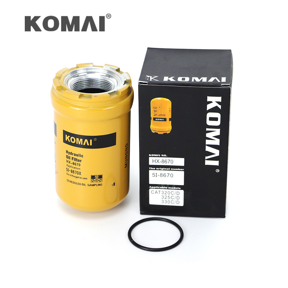 Excavator Hydraulic Oil Filter T412538021 P573481 KHJ10950 5I8670X 5I-8670 5I8670