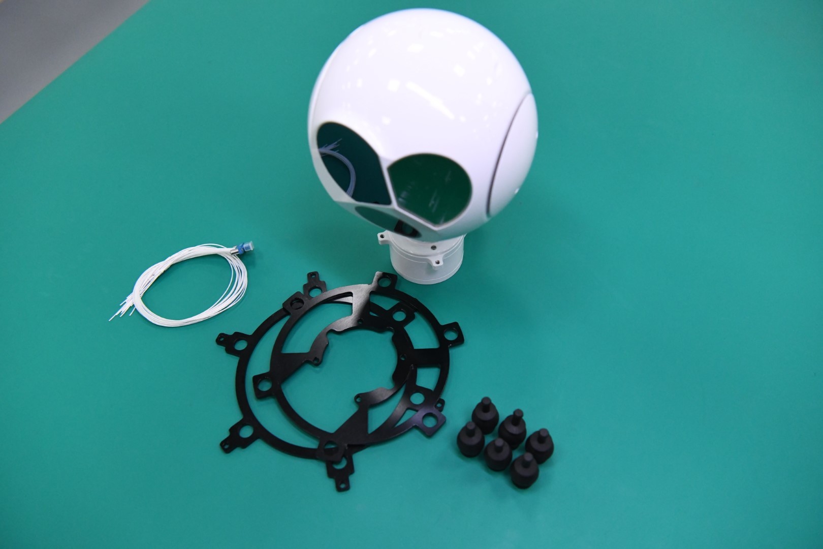 30X 3km LRF 360 Degree Dual Camera UAV Payload Electro Optical Sensor