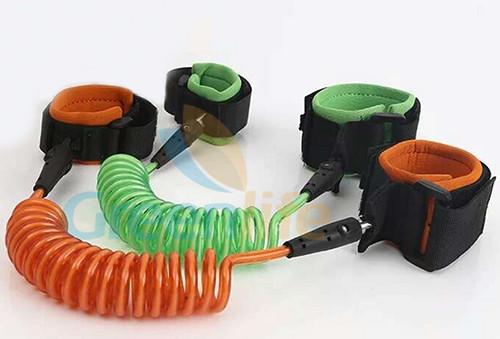 Chinese Manufacturer Top Quality Children Safety Orange/Green Retractable Anti