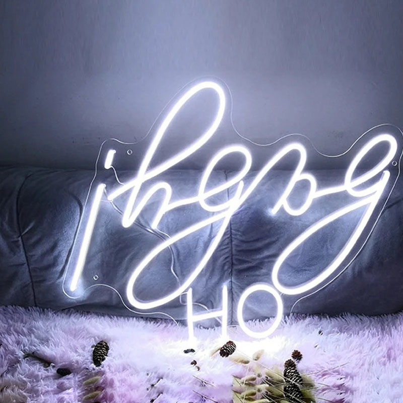 Party Decoracion Lettering Light Logo Custom LED Light with Adaptor Power Supply