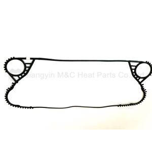 PLC Controller Basco Heat Exchanger Gasket Polished Surface Alarming Function