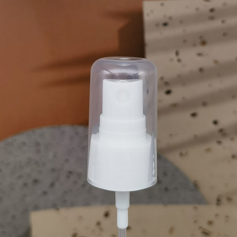 Smooth Plastic Fine Mist Sprayer With Full PP Cap 0.13cc 18/410 20/410 24/410 28/410