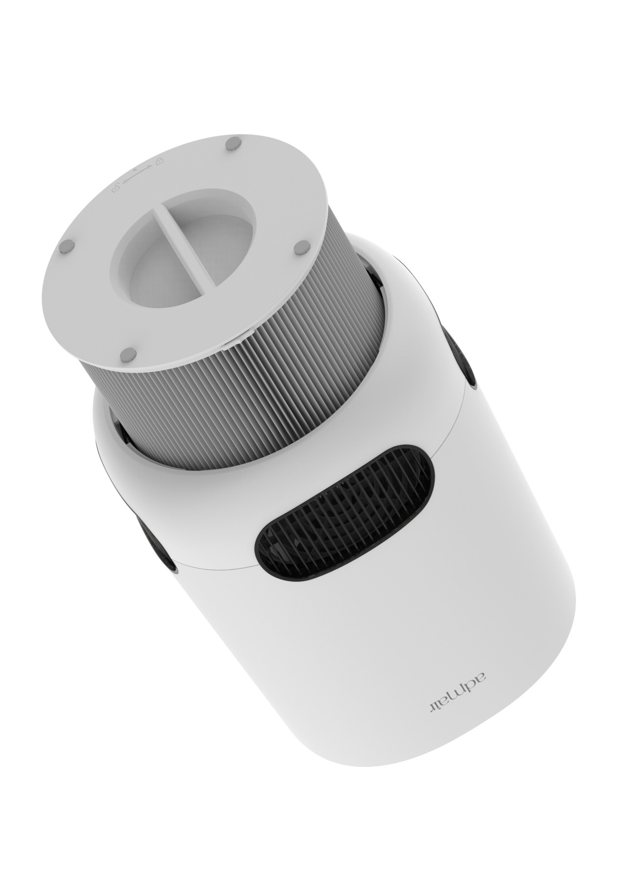 OEM 50dB 90m3/H CADR Hepa Air Purifier With Ionizer And UV Light