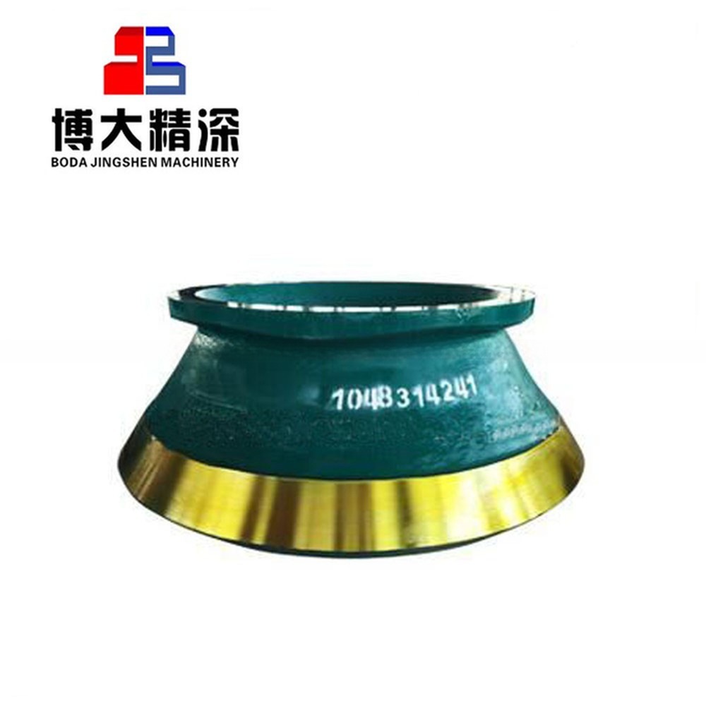 High Manganese Steel Telsmith 38SBS 44SBS 52SBS Concave and Mantle Spare Parts for Cone Crusher