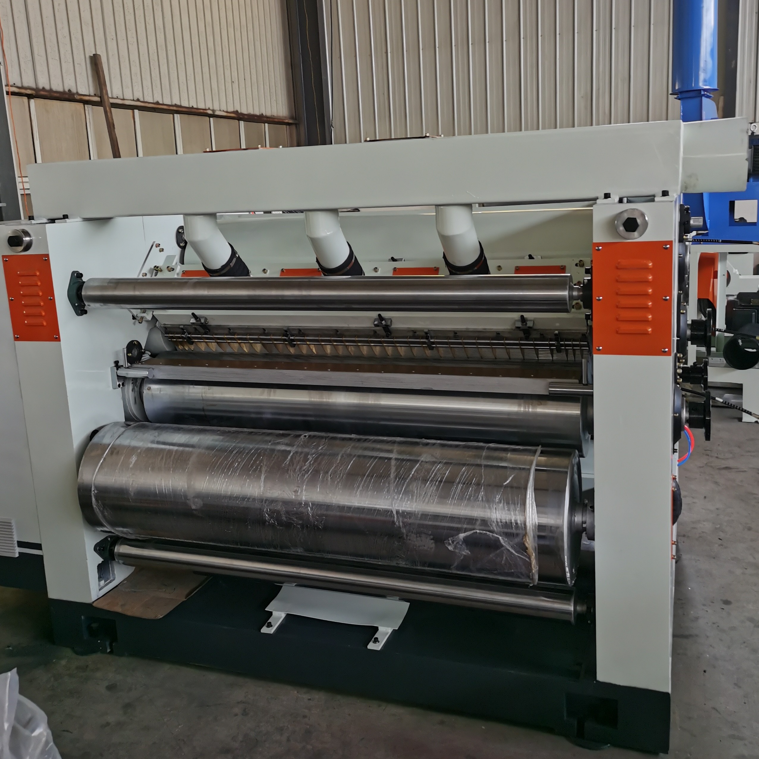 Fingerless Adsorption Single Facer
