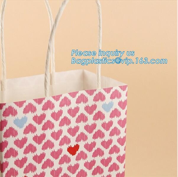 Luxury Paper Gift Carrier Shopping Bag Party Bag with Handles,printed paper carrier bag for apparel shopping bag, bageas