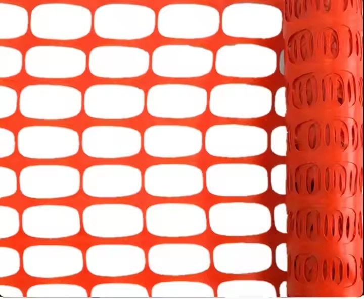 Construction Safety Barrier Mesh Orange Plastic Barricade Net Safety Fence Crash Barriers