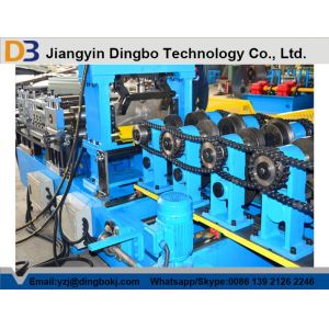  Automatic Z Purlin Roll Forming Machine 5 Tons Manual Uncoiler PLC Control Manufactures