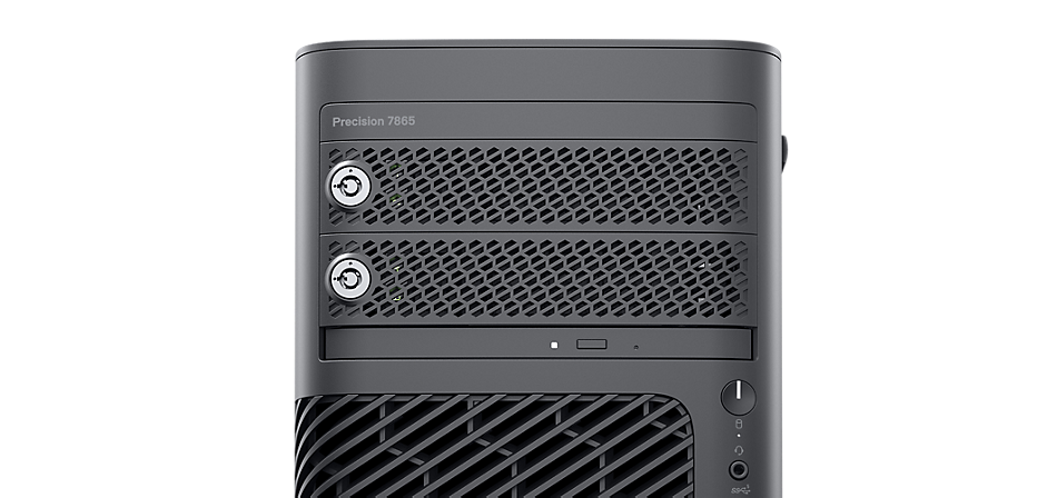 Dell Precision 7865 AMD 5945WX 8G 512G 2T T400-4G GPU 1350W Workstation for Computing