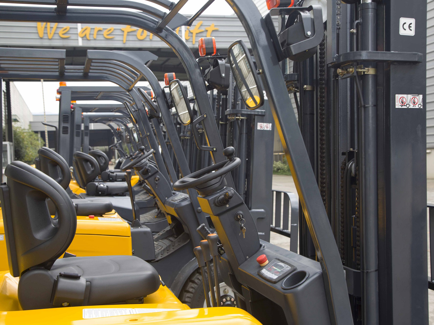 XDEM XCF1612K 16 Ton Heavy Duty Diesel Forklift Truck Counterbalance Forklift For Port