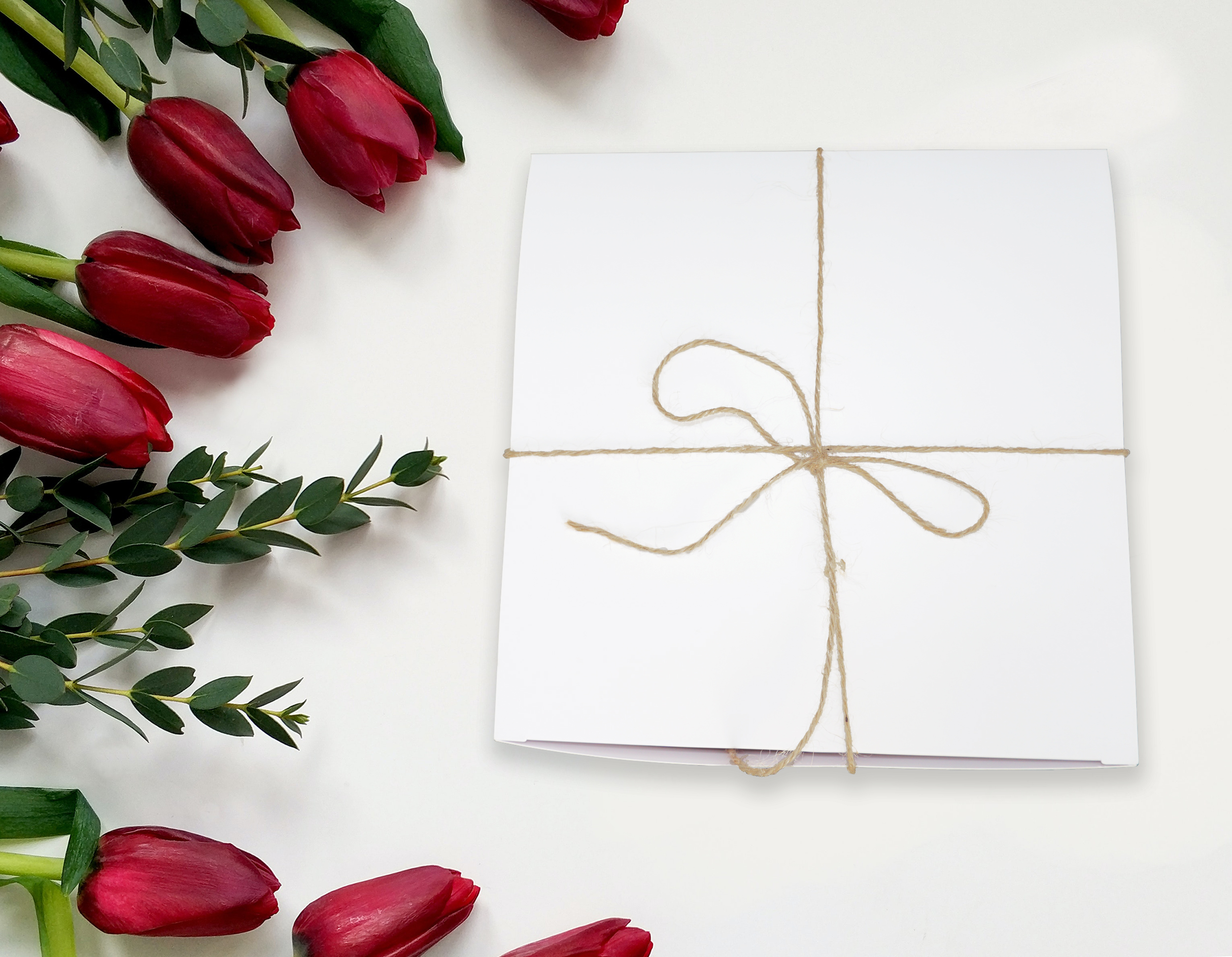 8x8x4 Inch Gift Wrapping Boxes with Lid Coated Paper Bridesmaid Proposal