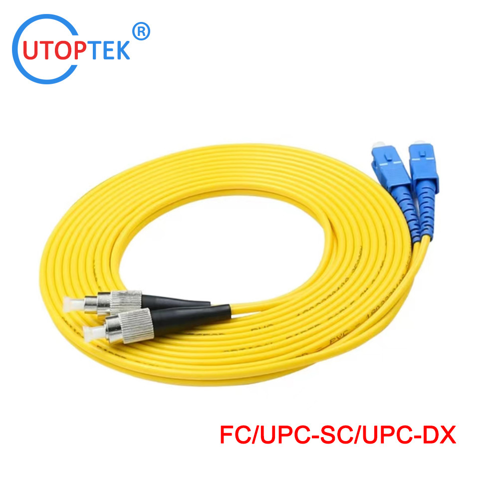Duplex SC/FC/ST/LC fiber patch cord 0.9/2.0/3.0mm UPC/APC LSZH1m/2m/3m/5m/10m/50m patch cord cable customized