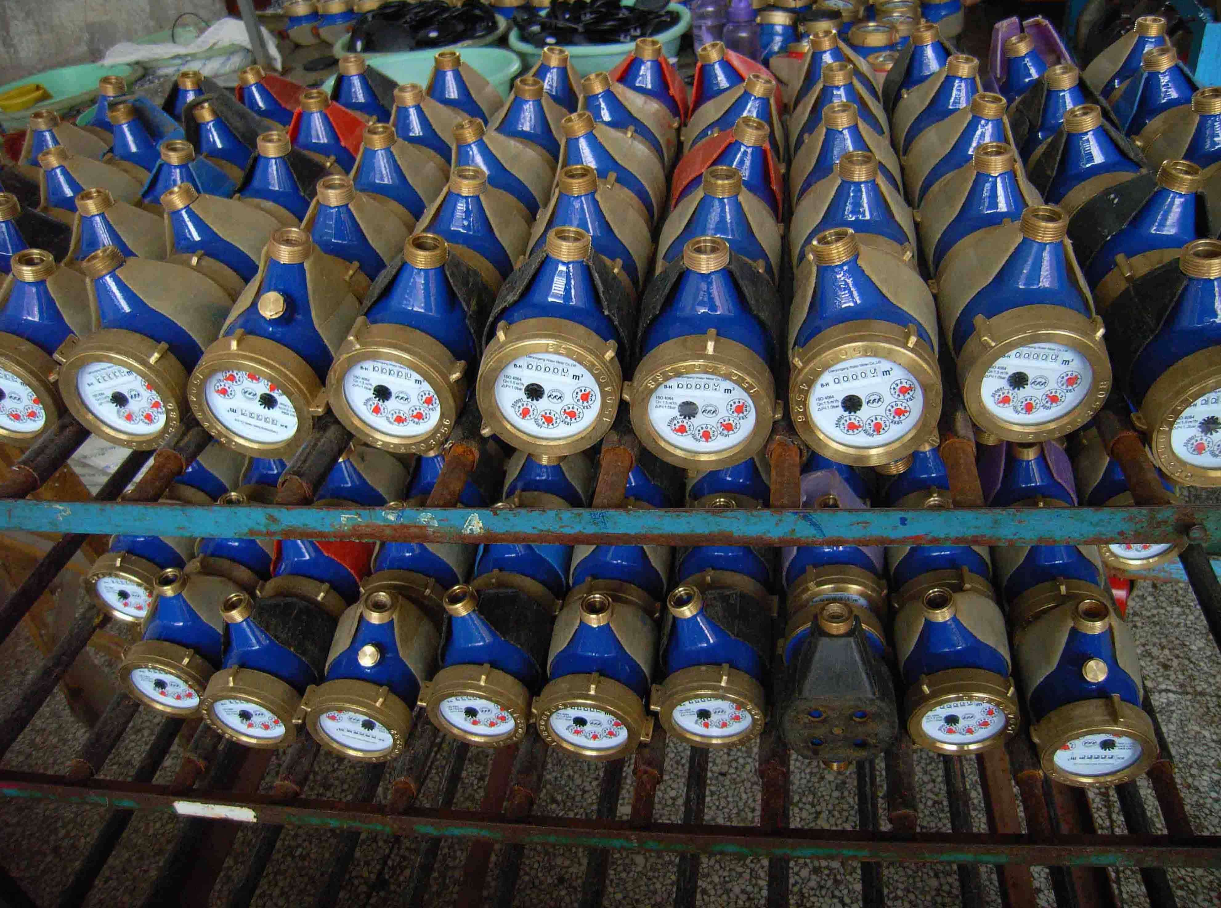 DN15 Multi Jet Volumetric Flow Meter Brass Body