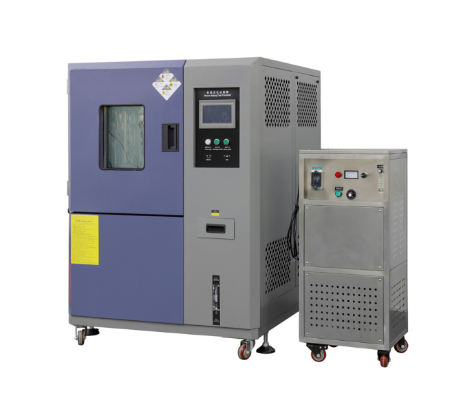 Environmental Testing Chamber with More Than 2000 Hours Continuous Lighting Time 1060*580*1050mm Exterior Dimensions and Over-temperature Protection
