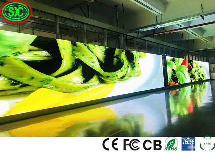 SMD1921 P4 LED Outdoor Advertising Screens , LED Video Wall Panels 1/8 Drive Method