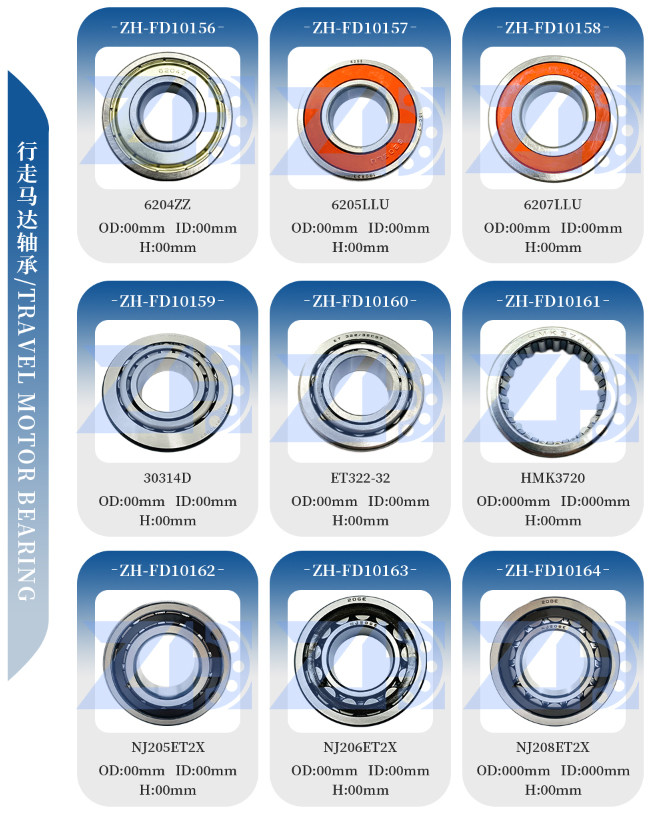 Full Complement 07NU1026-6VH Cylindrical roller bearing 07NU1026-4VHS01SHZ 130*220*33mm BEARING 07NU1026-6VHSH2C3