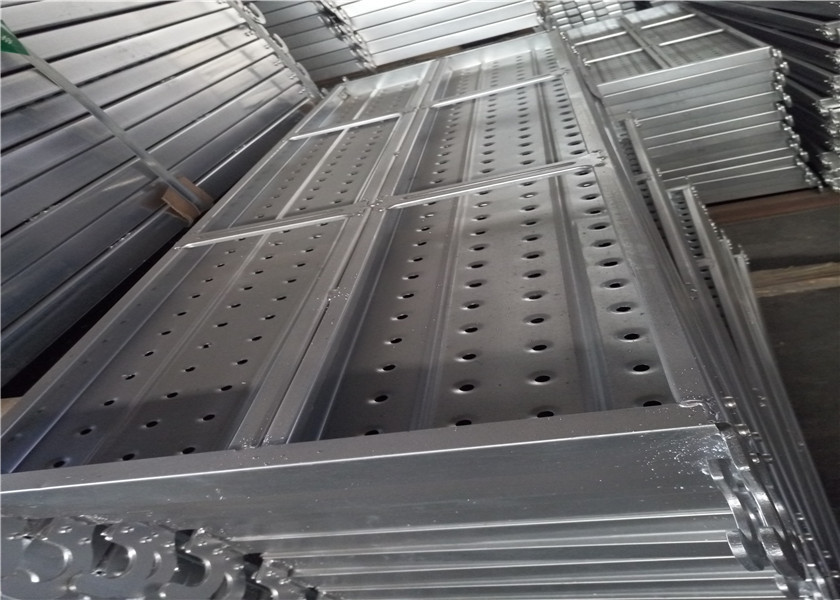 Q345 Steel Perforated Steel Scaffold Planks Construction Scaffolding Steel Board