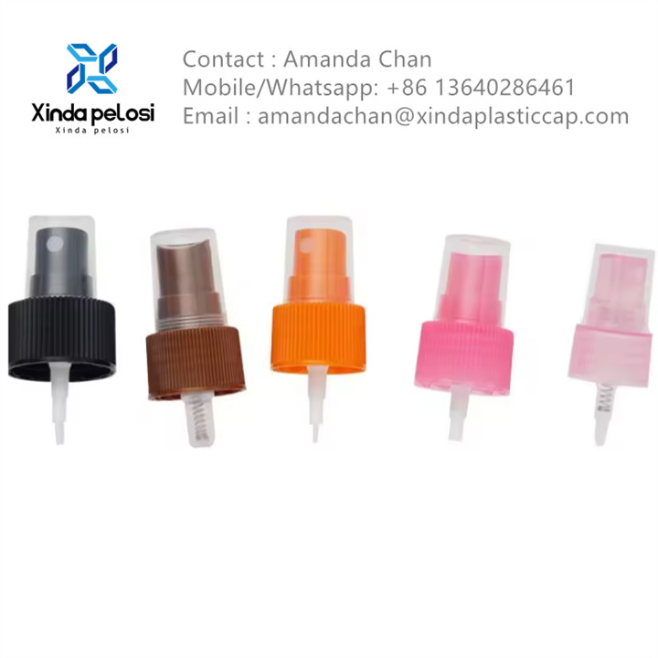 Perfume Pump Sprayer Stamping Bottle Caps Finger Pump Sprayer Screw Spray Pump
