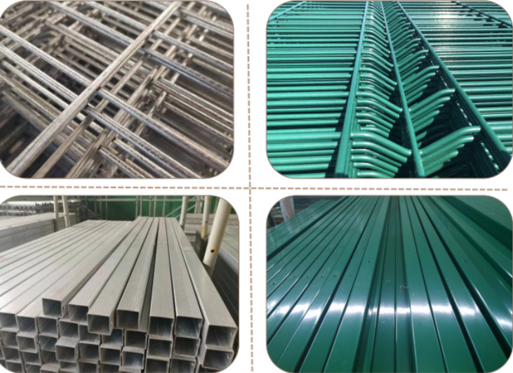 Pvc Coated Triangle Fence Panel 0.83 M For School/ House/ Garden/ Playground