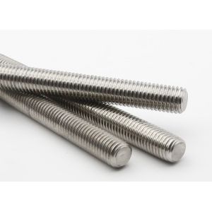 UNC Thread Plain Finish M20 M24 SS304 Double Ended Bolt