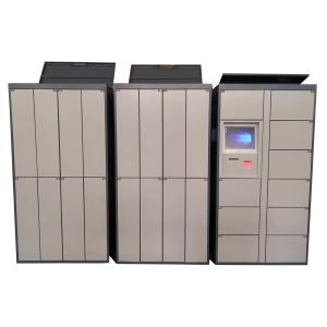 Smart Parcel Delivery Lockers With Security Camera And Remote Control Free Use