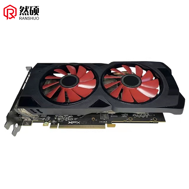 95% New Used XFX RX570 Miner Graphics Card 8GB DDR5 2048 Stream Processors
