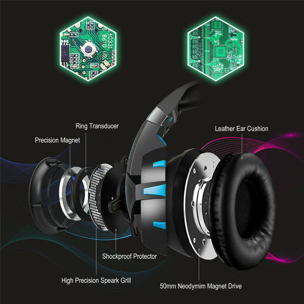 High End Over Ear 32ohm 2.2m 117dB 3.5 mm Gaming Headset