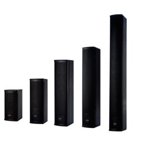  Full Frequency Linear POE Column Speaker Built In DSP Processing Manufactures