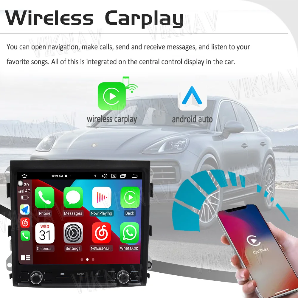 2010-2017 Porsche Cayenne Stereo Car Radio GPS Navigation Auto Stereo Carplay