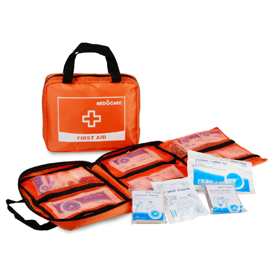 Nylon Medical Tape Bandages Car Emergency Medium Basic First Aid Kit Supplies 24CM