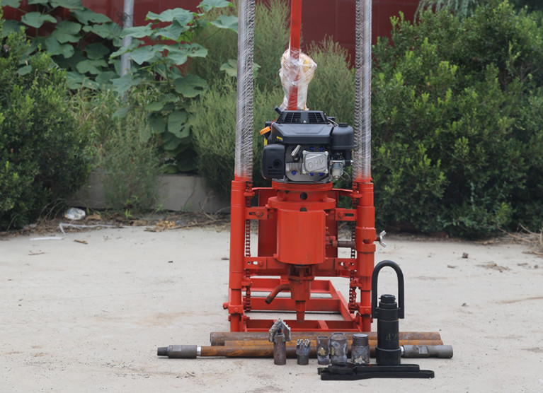 Gasoline Engine Rock Drilling 30m Coring Rig Machine