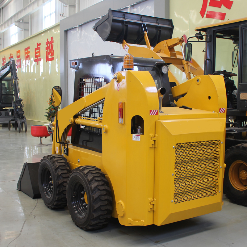 Mini Loader Skid Steer Backhoe Loader OEM With Hydraulic Pump