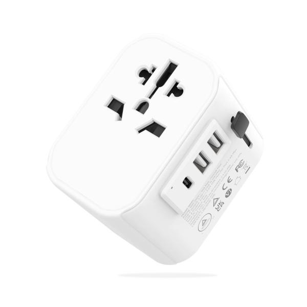 All In One Portable Universal Travel Adapter International Wall Charger AC