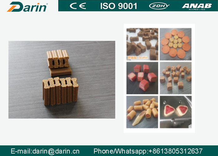 Cold Extruded Dog Jerky Snack Treat Machine with capacity of 200-300kg per hour Pet Food Machine