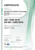 Shanghai Orsin Medical Technology Co., Ltd. Certifications